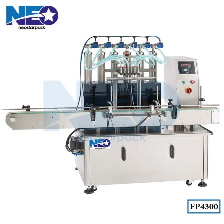Automatic 6 Nozzles Piston Filler